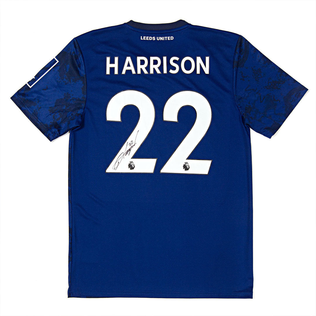 Authentically Signed Jack Harrison Leads United 2021 22 Away