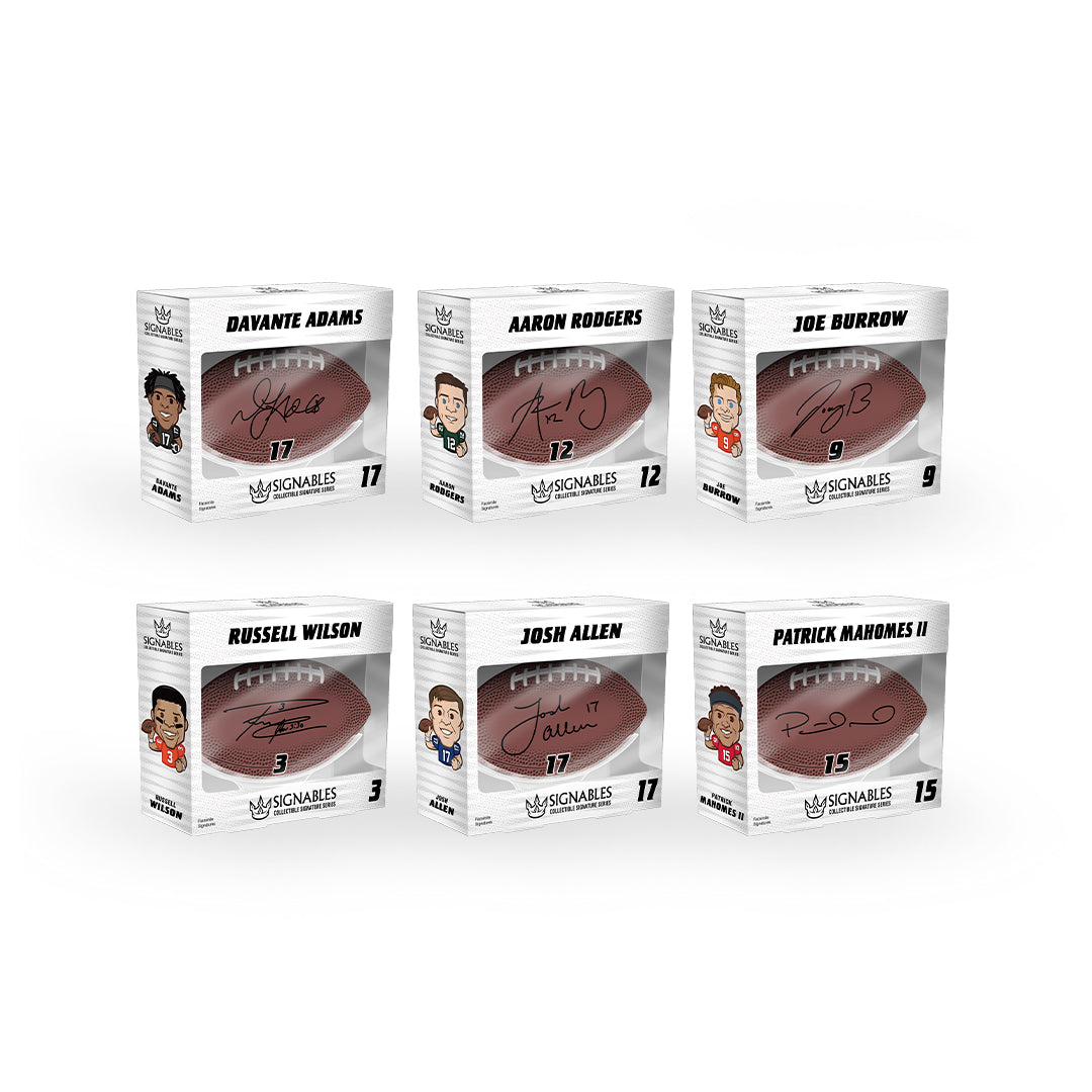 Nflpa Aaron Rodgers Signables Collectible Sports Memorabilia - White :  Target