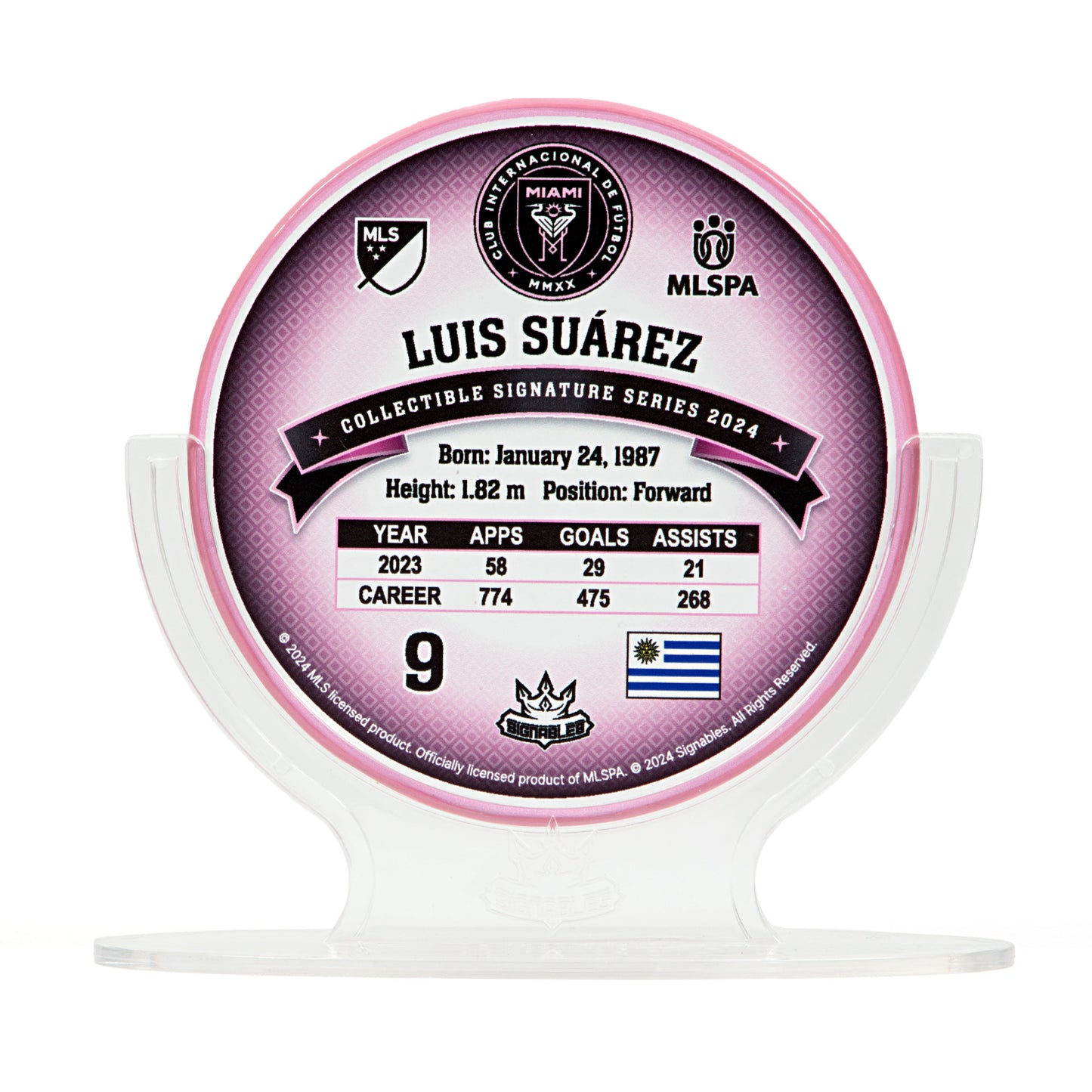 Luis Suárez - Inter Miami - 2024 Signables Collectible