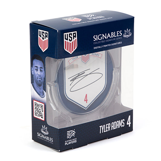 Tyler Adams 2024 USMNT Signables Collectible (Pre-Order)