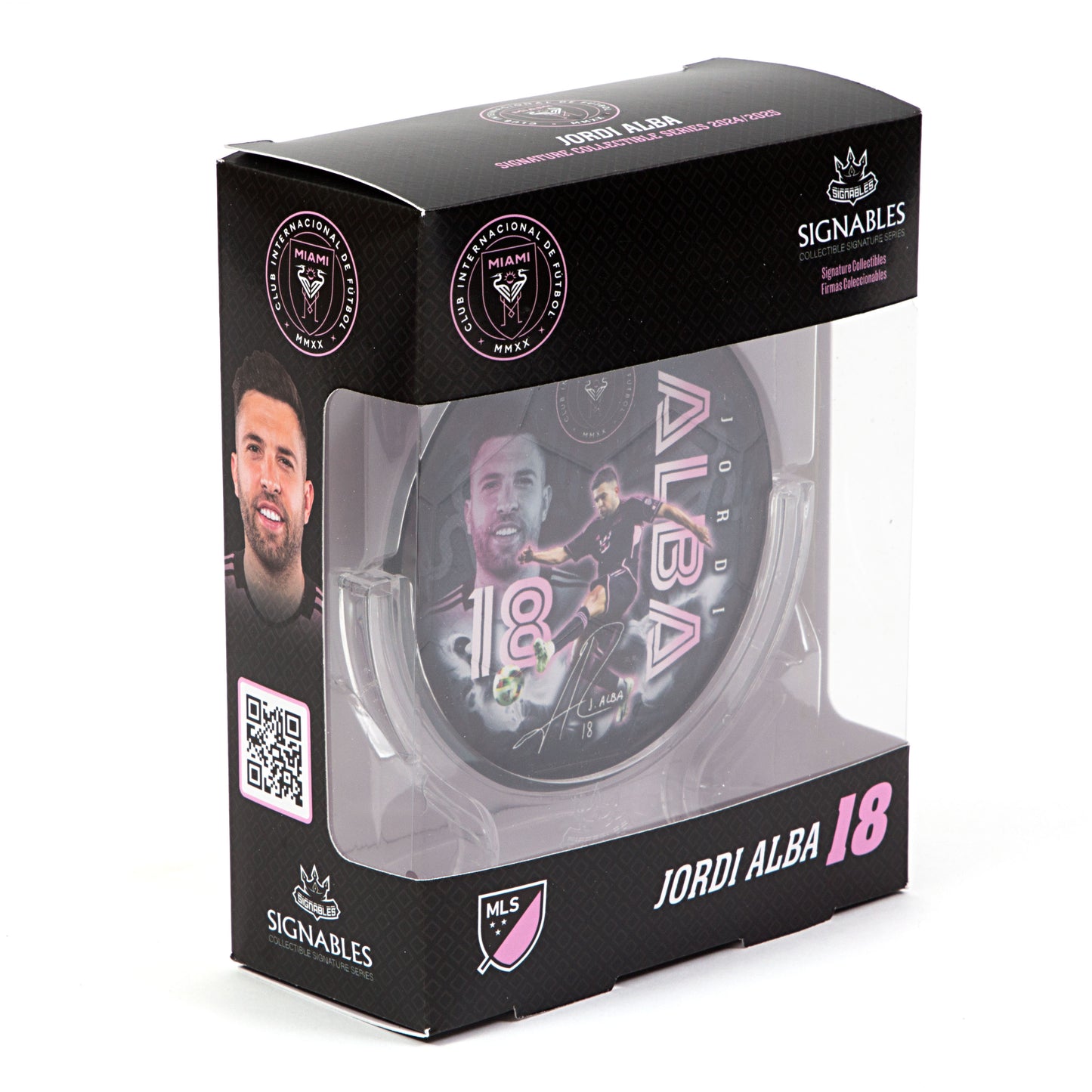 Jordi Alba - Inter Miami - 2024 Signables Collectible (Black)