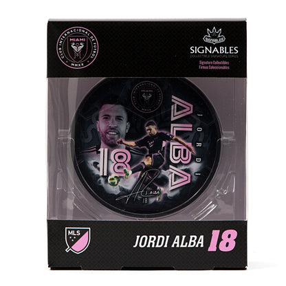 Jordi Alba - Inter Miami - 2024 Signables Collectible (Black)