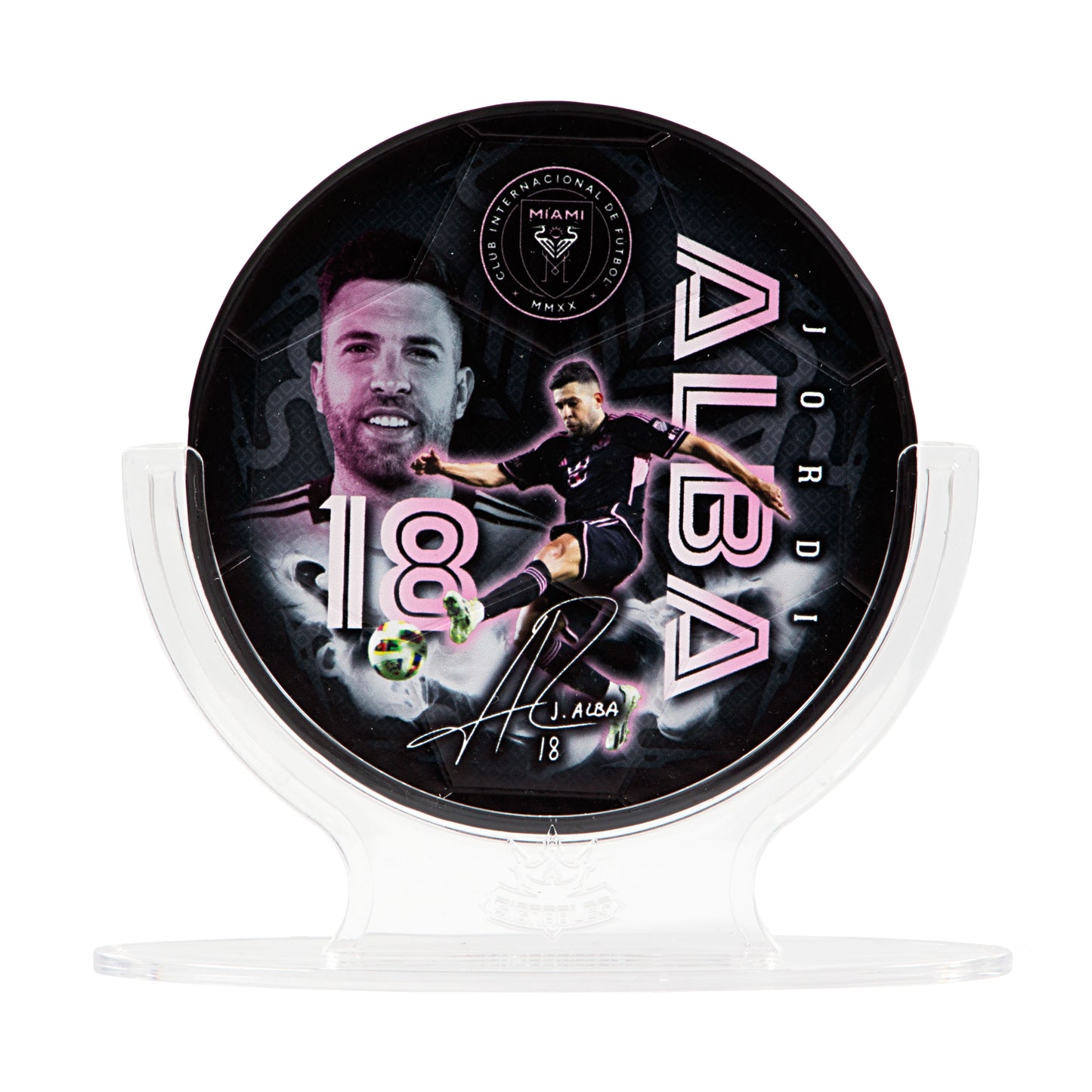 Jordi Alba - Inter Miami - 2024 Signables Collectible (Black)