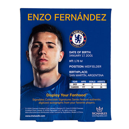 Enzo Fernández - Chelsea F.C. 2024-25 Sports Collectible