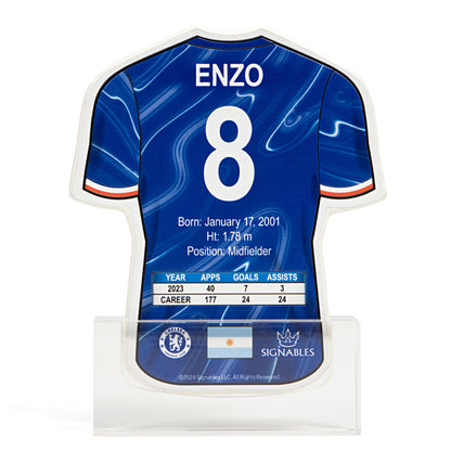 Enzo Fernández - Chelsea F.C. 2024-25 Sports Collectible