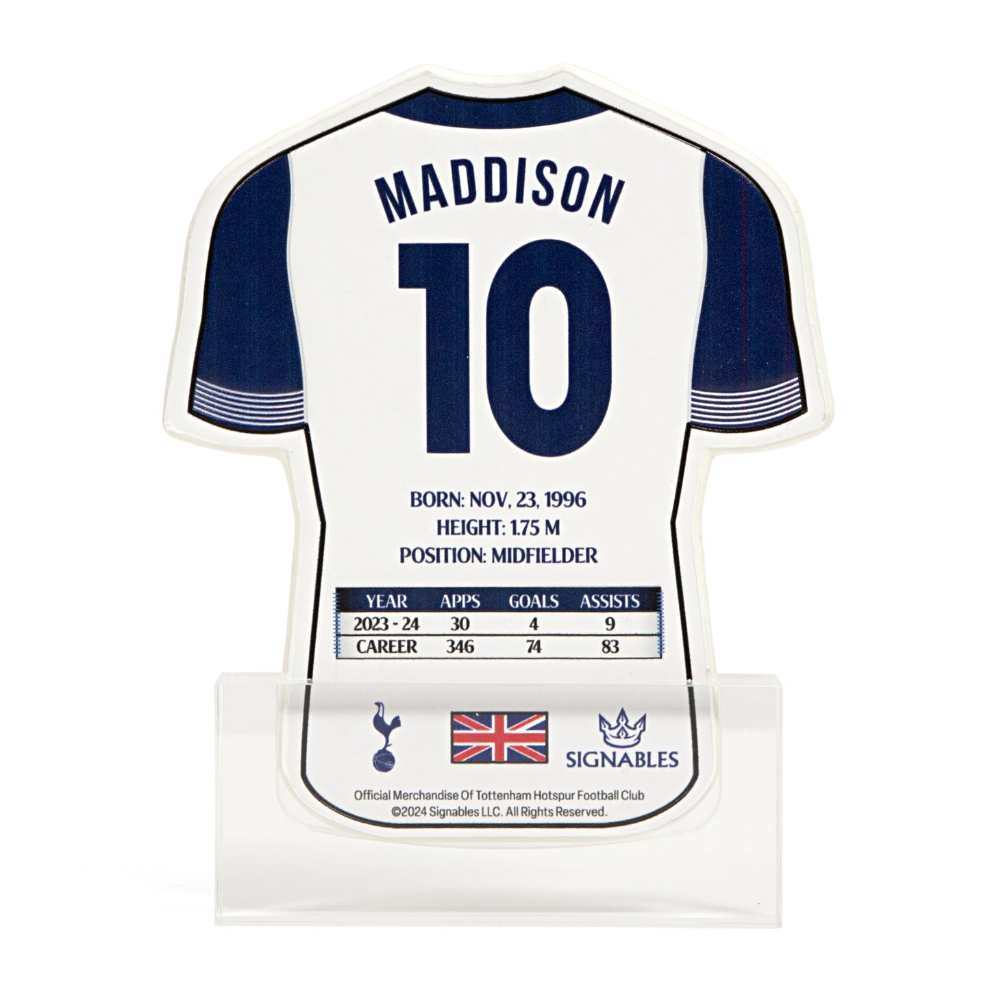 James Maddison - Tottenham Hotspur F.C. 2024-25 Sports Collectible