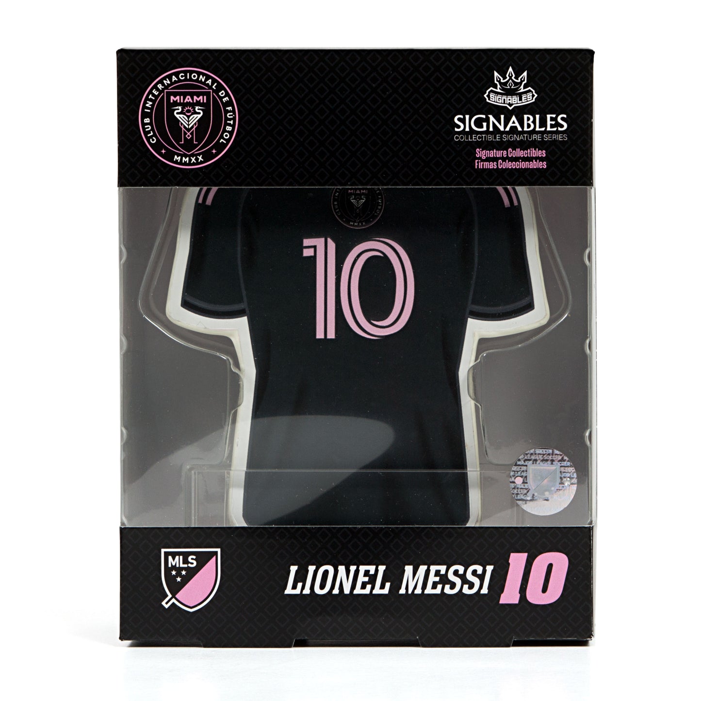 Lionel Messi - Inter Miami - 2024 Signables Sports Collectible (Black Jersey)