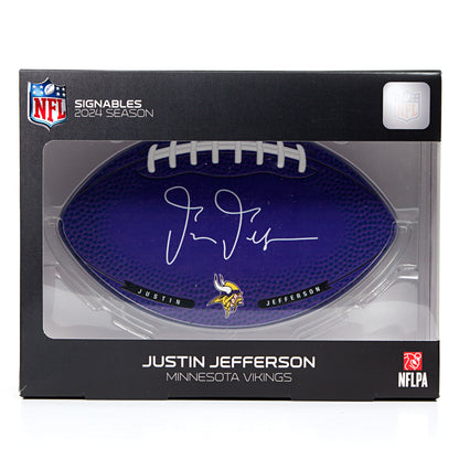 Justin Jefferson Minnesota Vikings Sports Collectible With Facsimile Signature