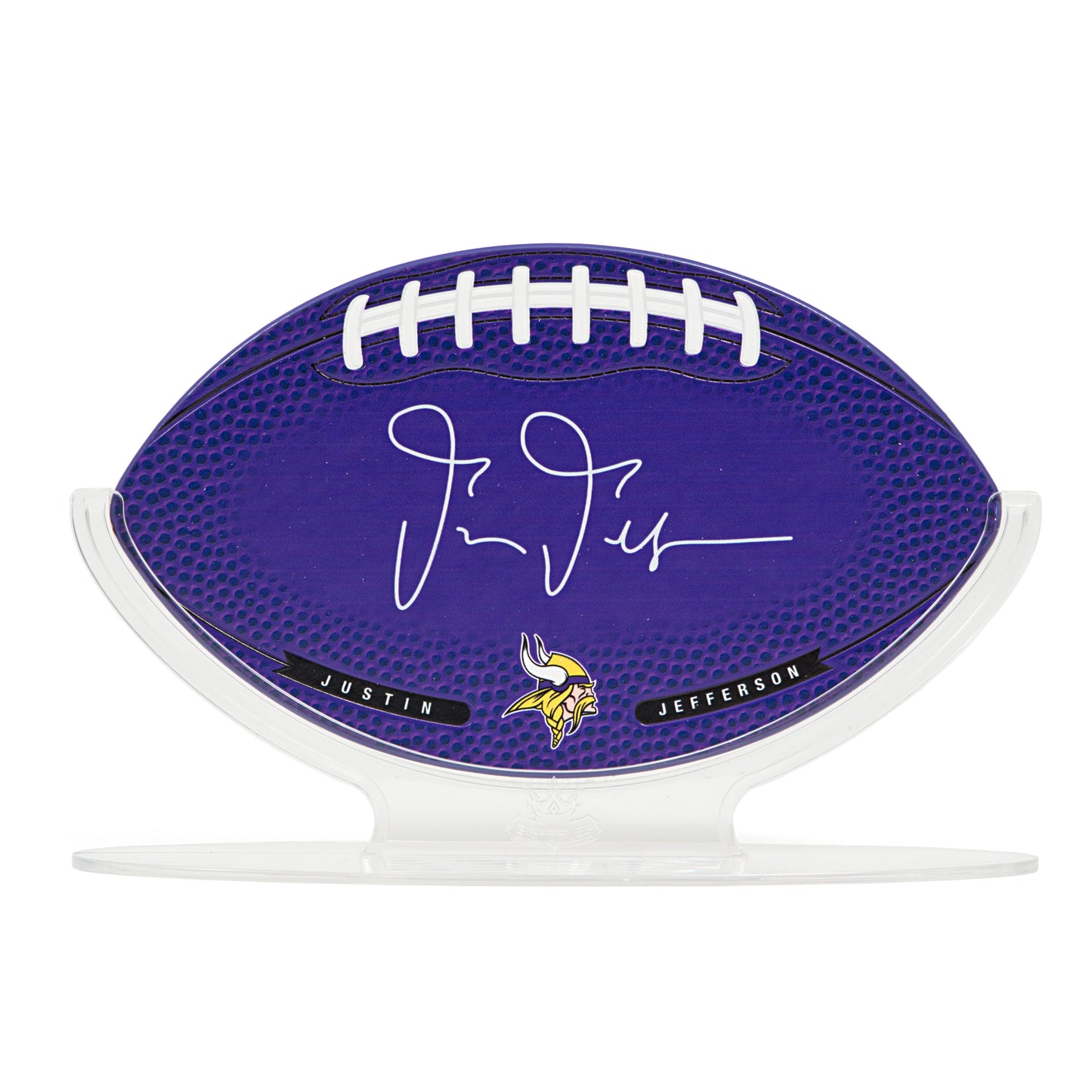 Justin Jefferson Minnesota Vikings Sports Collectible With Facsimile Signature