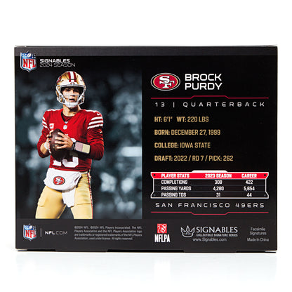 Brock Purdy San Francisco 49ers Sports Collectible - 2024