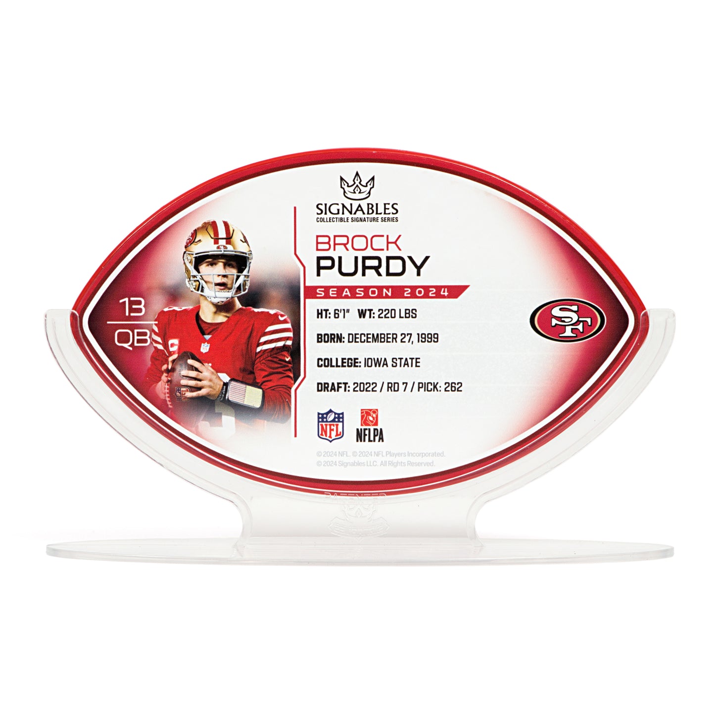 Brock Purdy San Francisco 49ers Sports Collectible - 2024