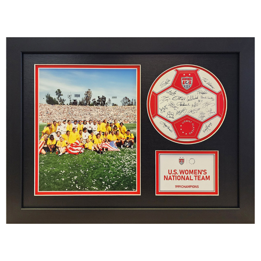 USWNT 1999ers Framed Signable and Image