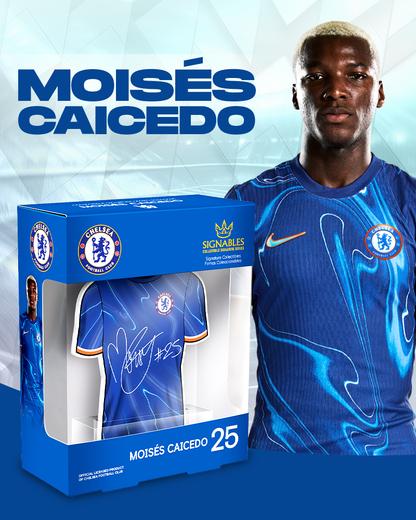 Moisés Caicedo - Chelsea F.C. 2024-25 Sports Collectible