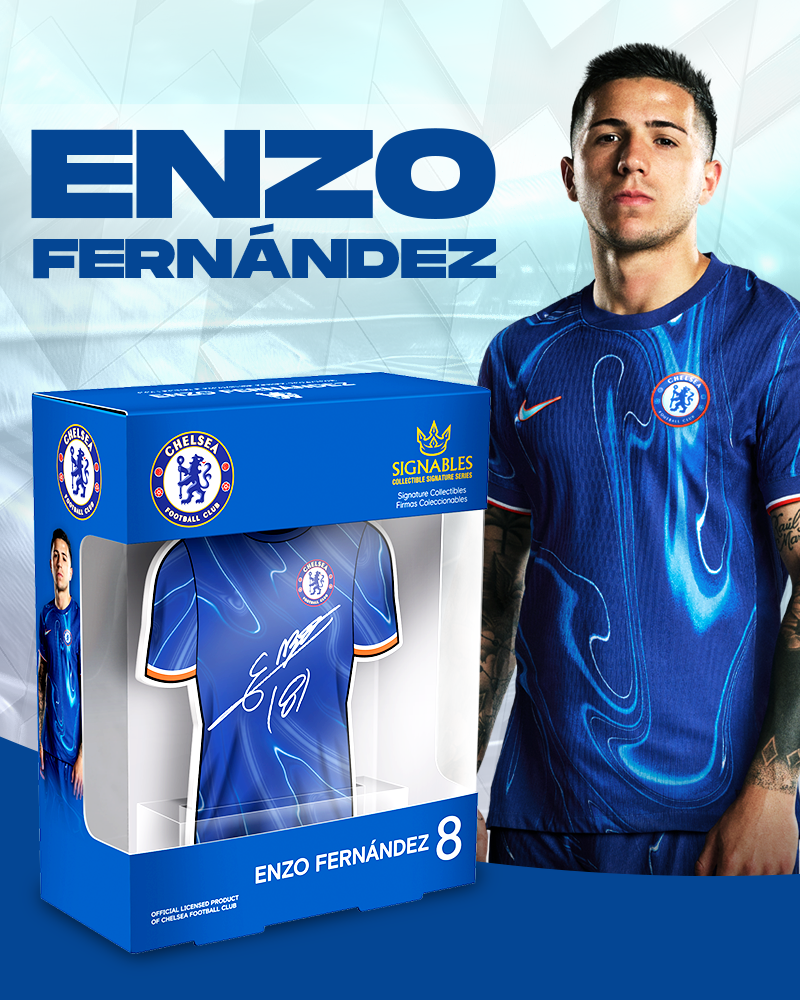 Enzo Fernández - Chelsea F.C. 2024-25 Sports Collectible