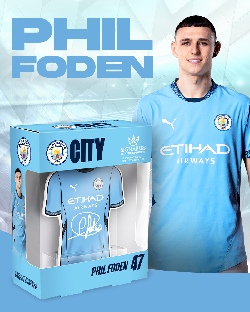 Phil Foden - Manchester City F.C. 2024-25 Sports Collectible - PRE ORDER