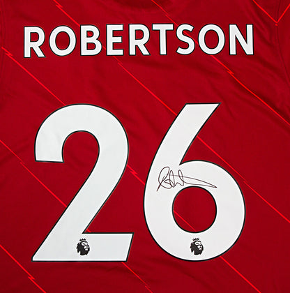 Signathon Andy Robertson Authentically Signed Scotland Jersey