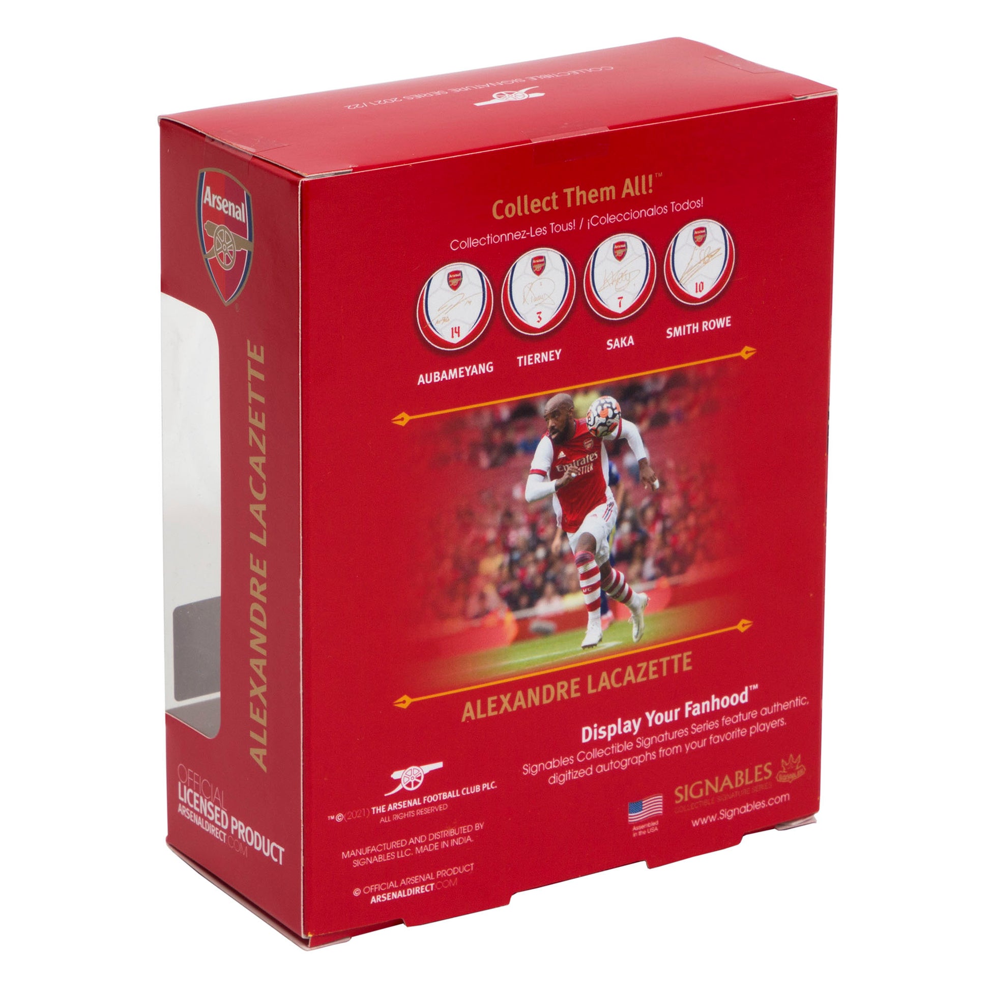 Buy Arsenal Alexandre Lacazette SoccerStarz online at SoccerCards.ca!