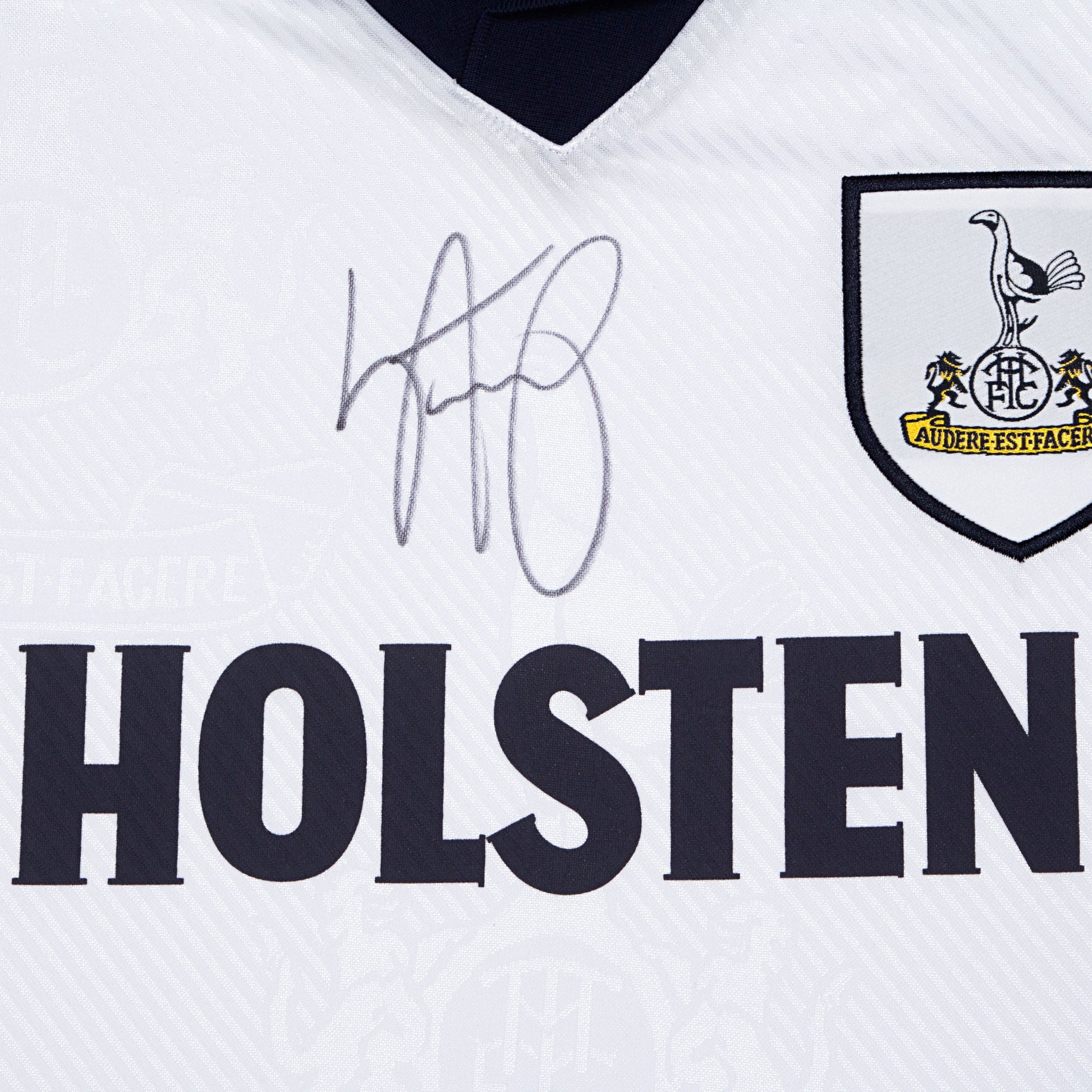 Ledley King Authentically Signed Spurs Retro Jersey – Signables