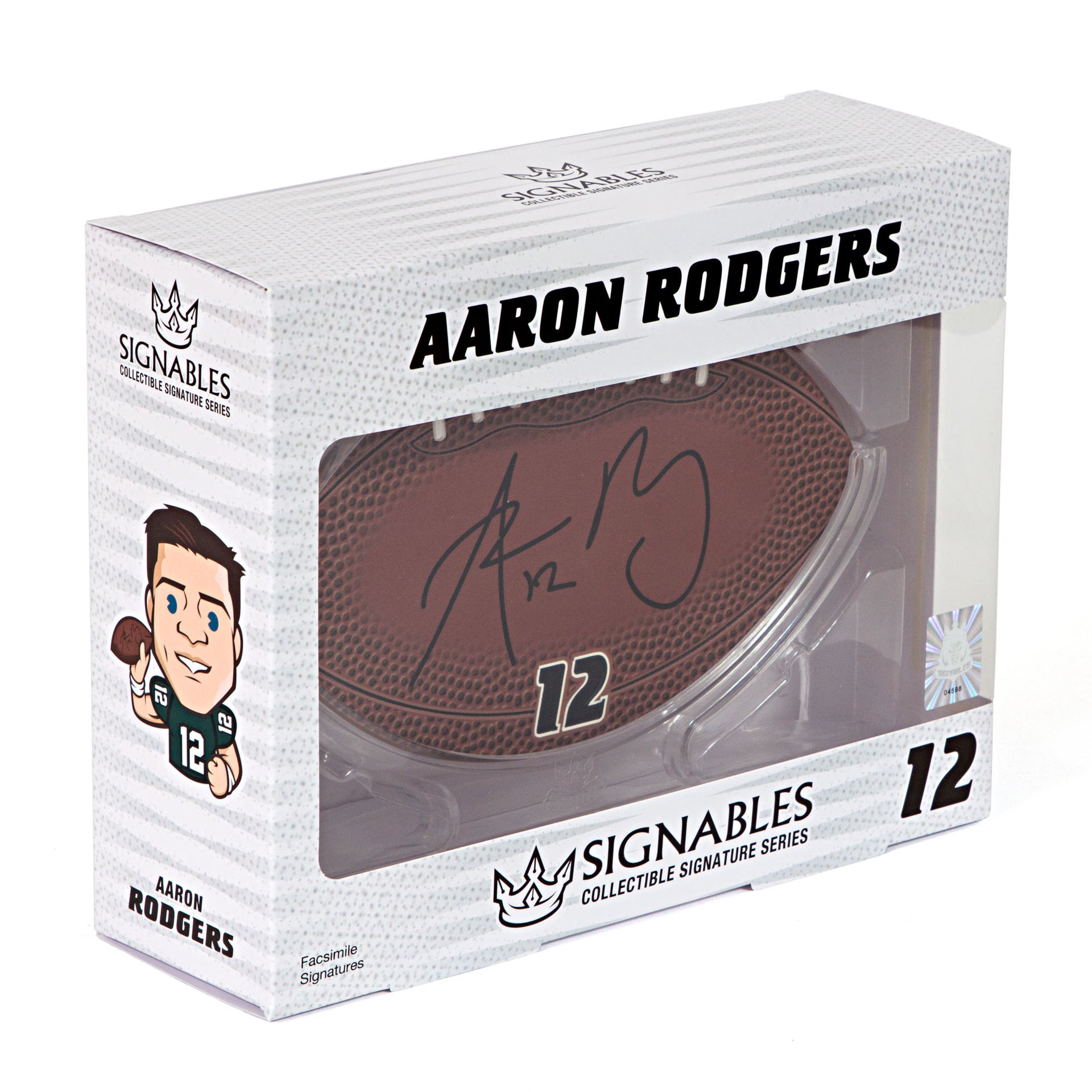 Nflpa Aaron Rodgers Signables Collectible Sports Memorabilia - White :  Target